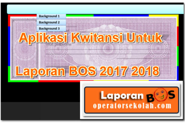 Aplikasi Kwitansi Untuk Laporan Bos 2017 2018 Laporan Bos