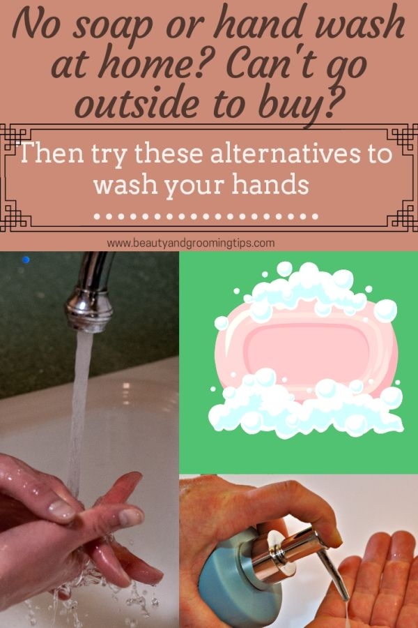 No soap for handwashing? Try these alternatives Beauty and Personal