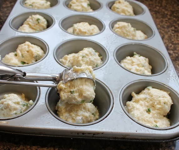 Food Lust People Love: Chive Boursin Muffins #MuffinMonday