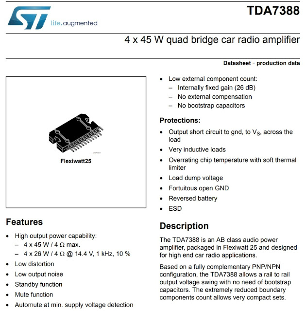 Микросхема 7388. Tda7388 Datasheet. Тда 7388 даташит. Тда 7388 характеристики. Тда 7388 схема подключения в мост.