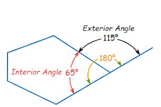 Irregular polygon angles