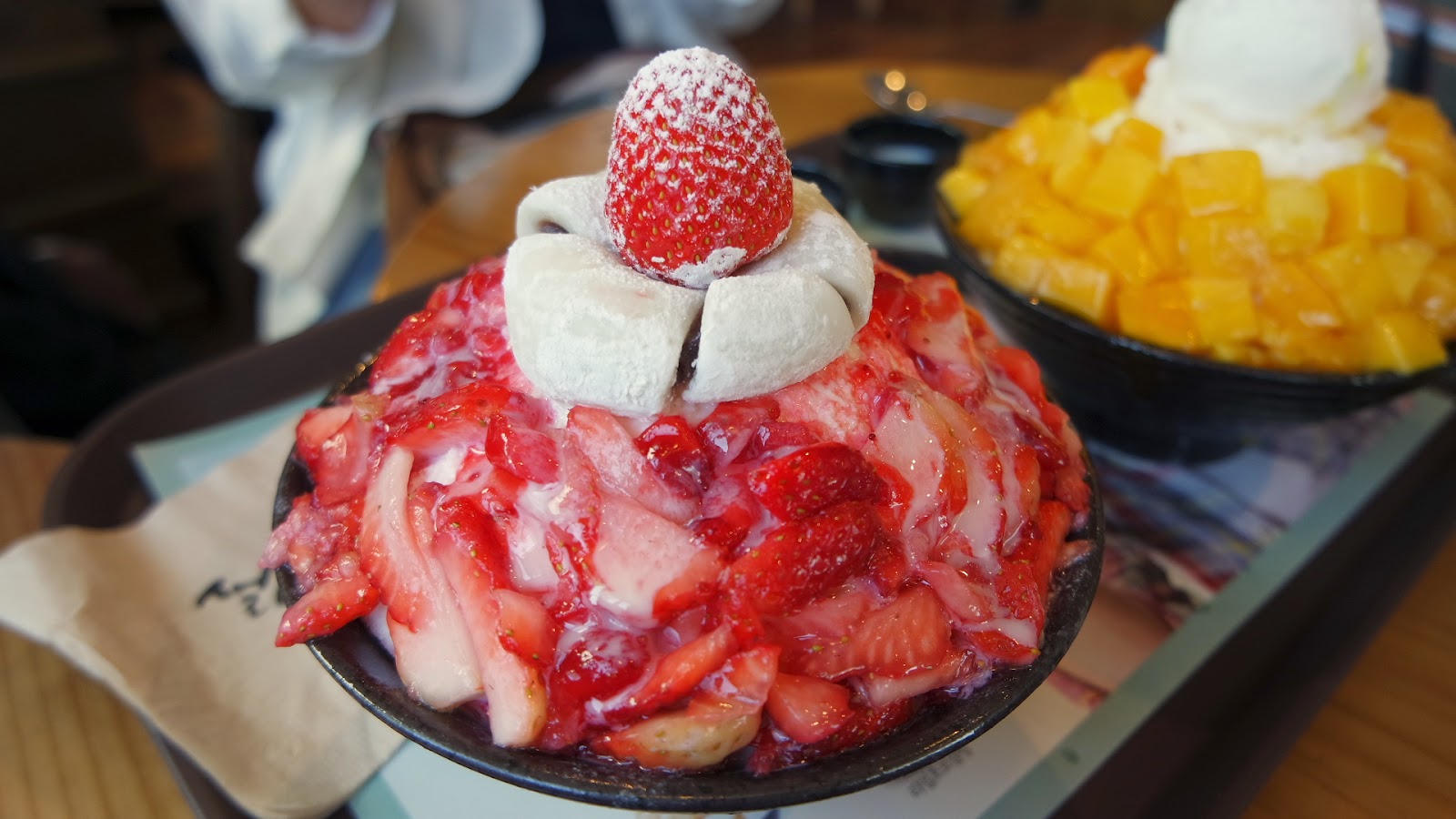 Snowflake Bingsu Taking Over Korea