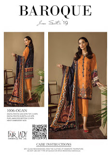 Fair Lady Baroque Jam Satin Pakistani Suits Collection At Diwan Fashion  