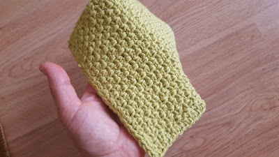 Crochet washcoth + face scrubbies set