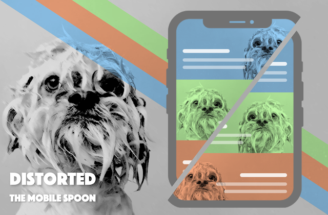 Visually distorted - when symmetrical UI looks all wrong - the mobile spoon