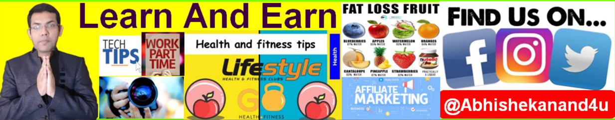 Earn Money | Affiliate Marketing | Tech Tips | Weight Loss | Health tips | Dental Tips | Dating Tips