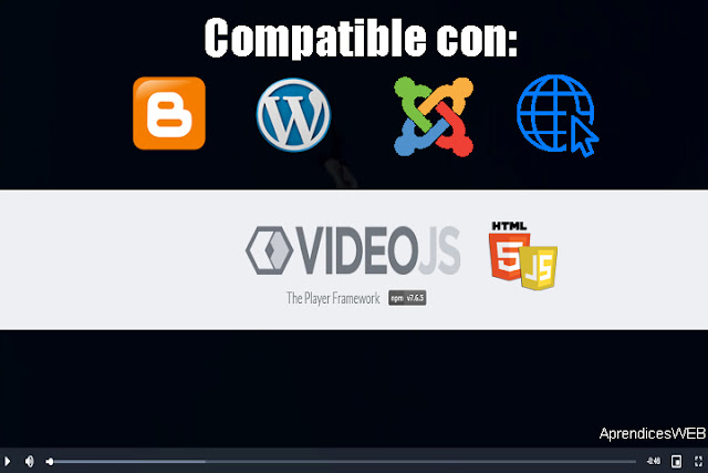 Reproductor Video.js Javascript y HTML5 Reproductor Video.js Javascript y HTML5 - Portada