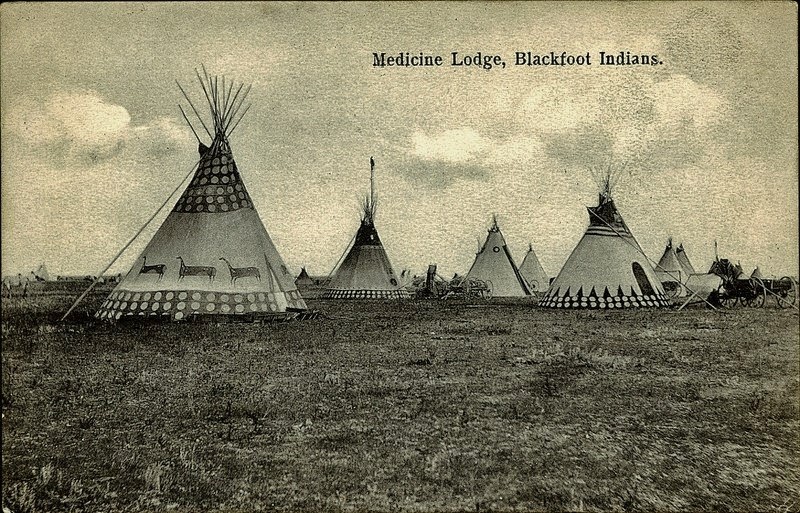 Native American Indian Pictures: Blackfeet/Blackfoot Indian Reservation
