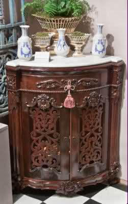 Imagenes Victorianas: MUEBLE ESQUINERO.