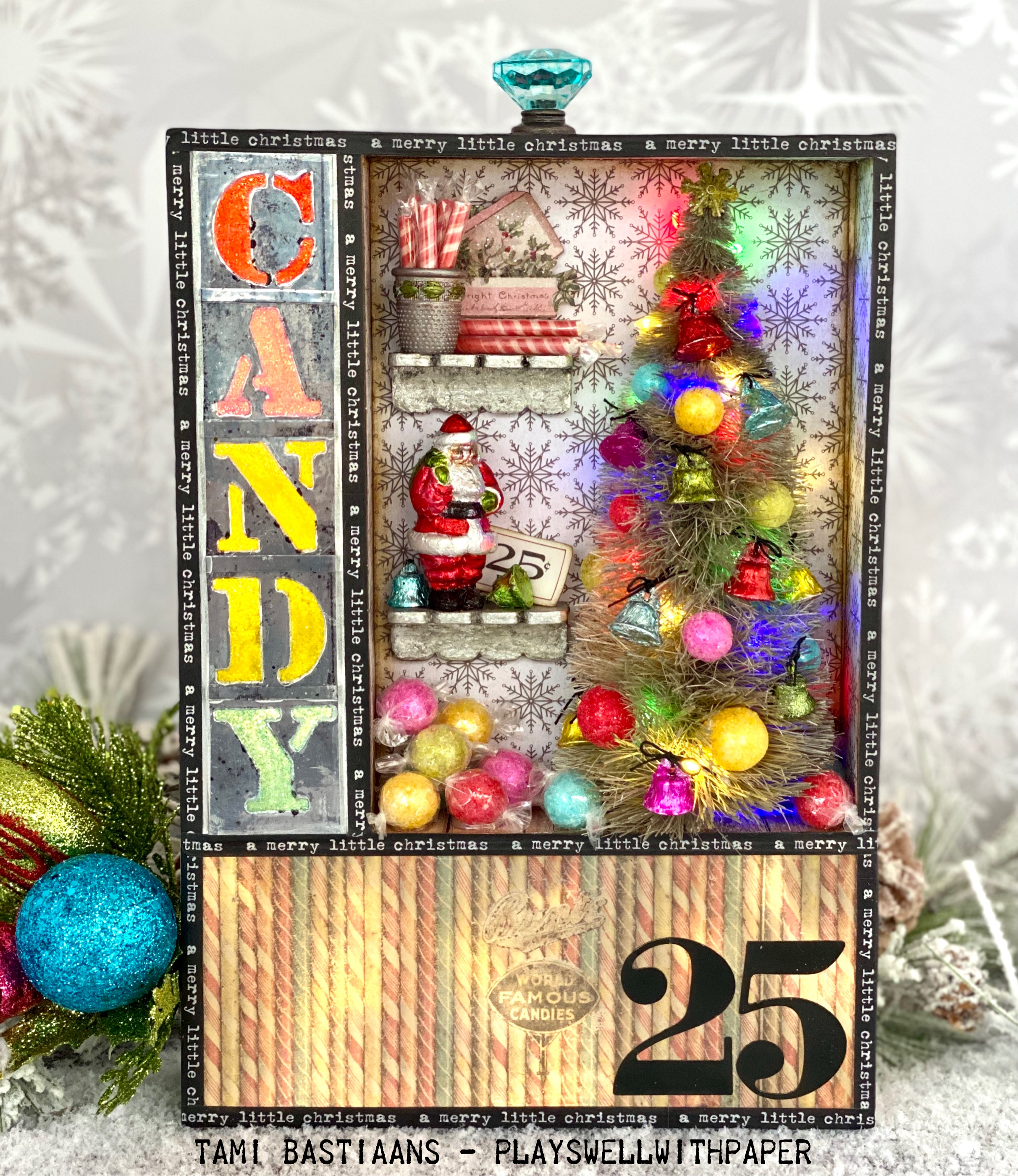 Plays Well With Paper Ideaology Christmas Candy Shop Part 3