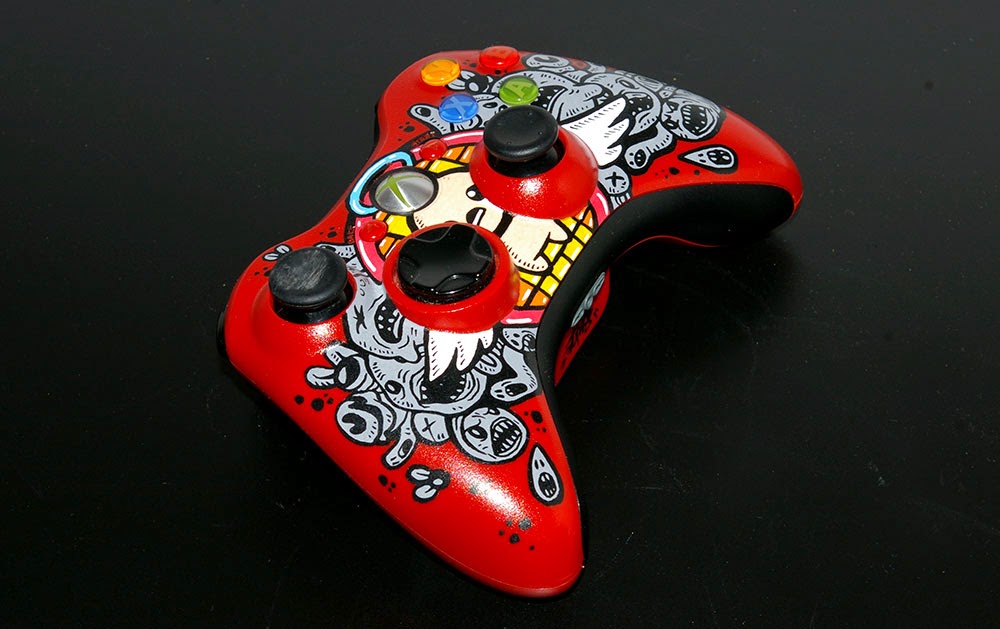 Custom Art XBOX 360 "The binding of Isaac"