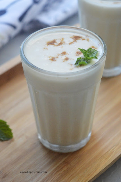 Pudina Chaas Recipe | Mint Buttermilk | How to make mint flavored Buttermilk
