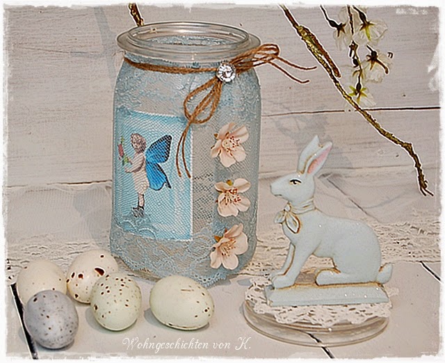Wohngeschichten von k.: osterdeko und ein diy Osterdeko shabby chic
