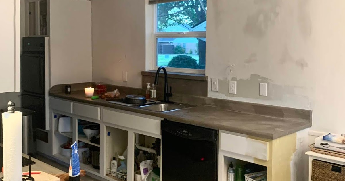 House Homemade ORC Budget Kitchen Makeover Painting Over Oil Based