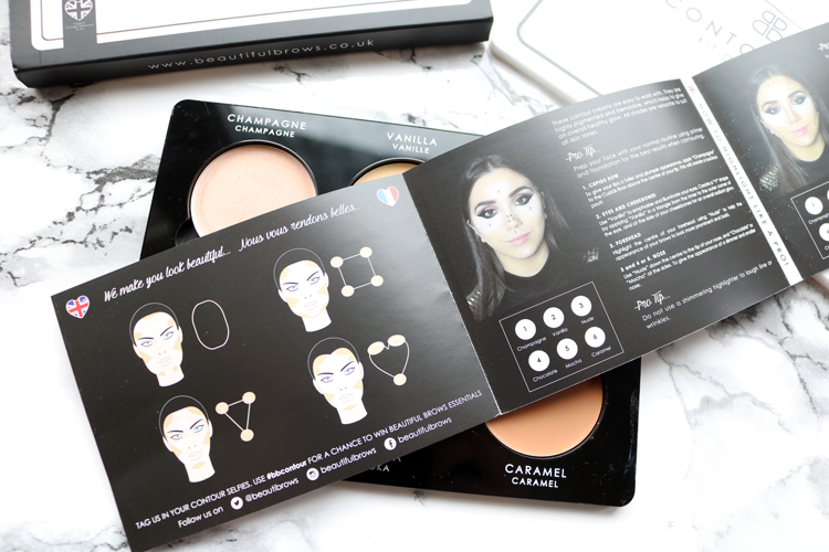  Beautiful Brows Contour Kit - Review & Swatches