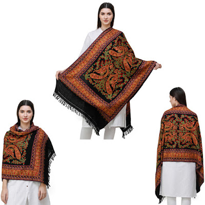 Woolen Stole from Kashmir