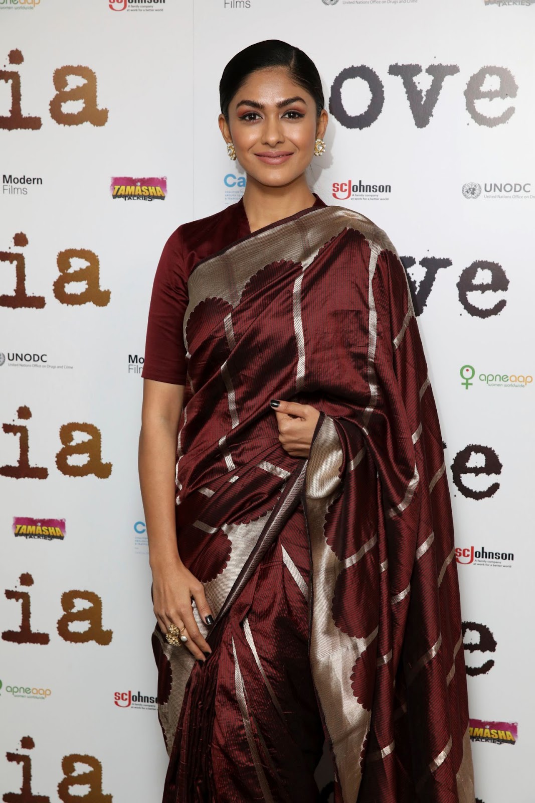 Mrunal Thakur At Love Sonia Movie Premiere in London - Hollywood
