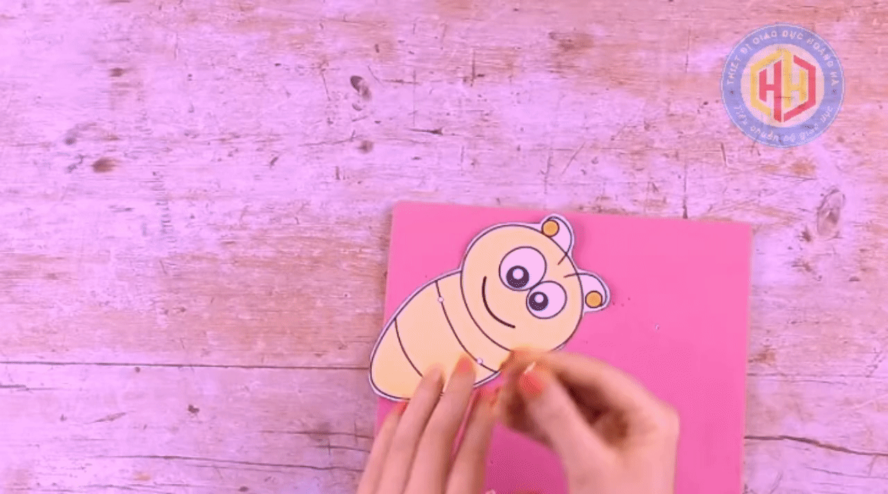 Nhấn vào ảnh để phóng to Đục 2 lô trên thân con bướm