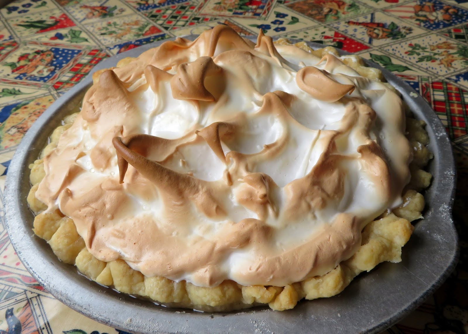 The English Kitchen Raisin & Sour Cream Meringue Pie