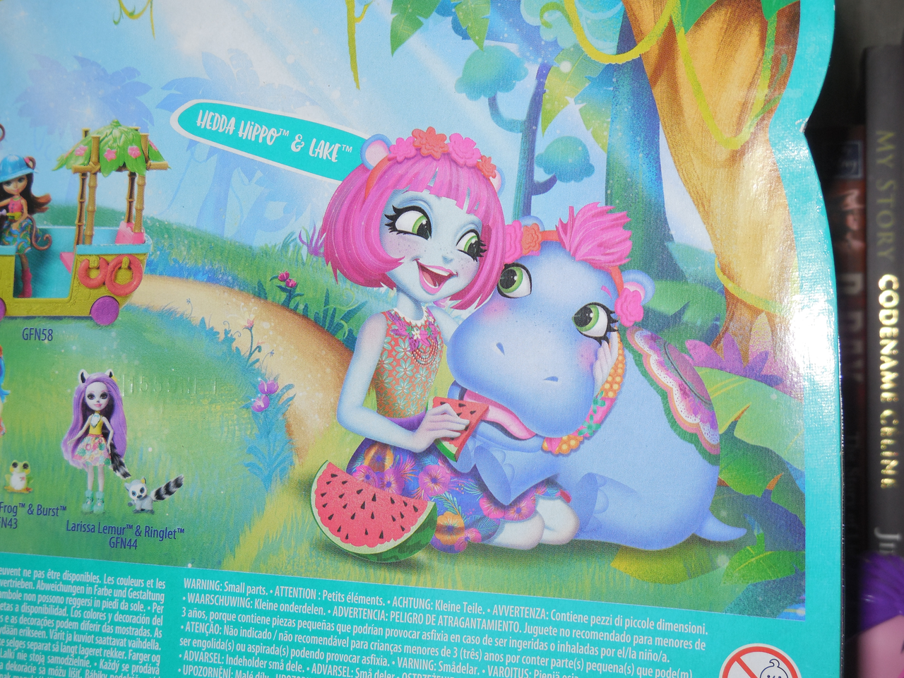 enchantimals white tiger