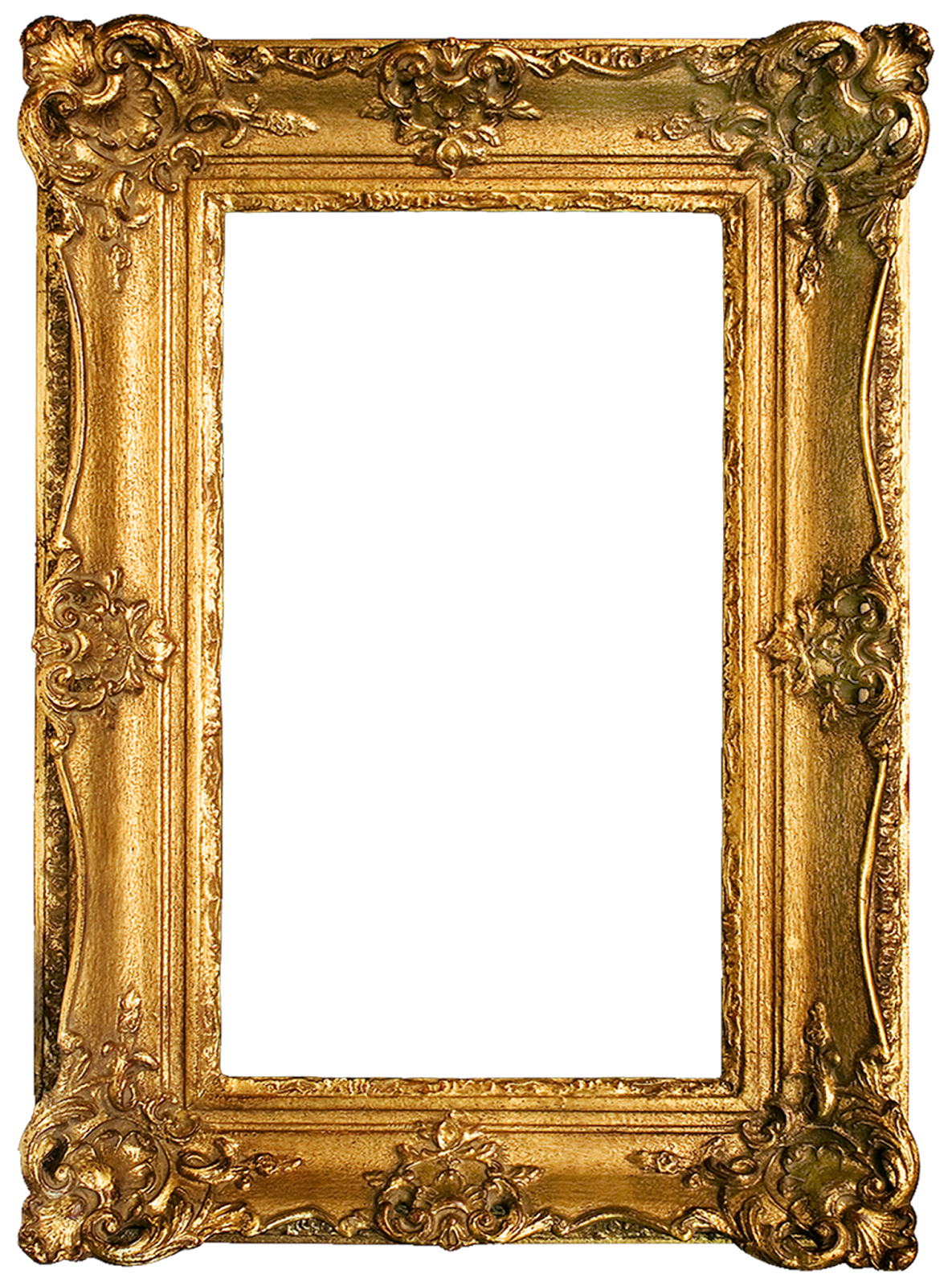 How To DIY Antique Mirror Frame With Gilding Wax - Open Doors Open Hearts