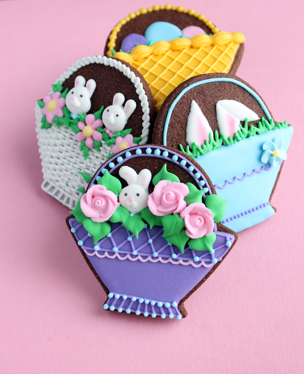 Easter Basket Cookies Gwen's Kitchen Creations