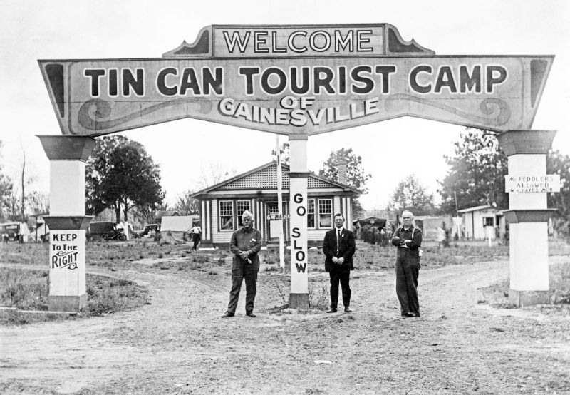 The Tin Can Tourists Early Photographs of RV Campers Vintage Everyday