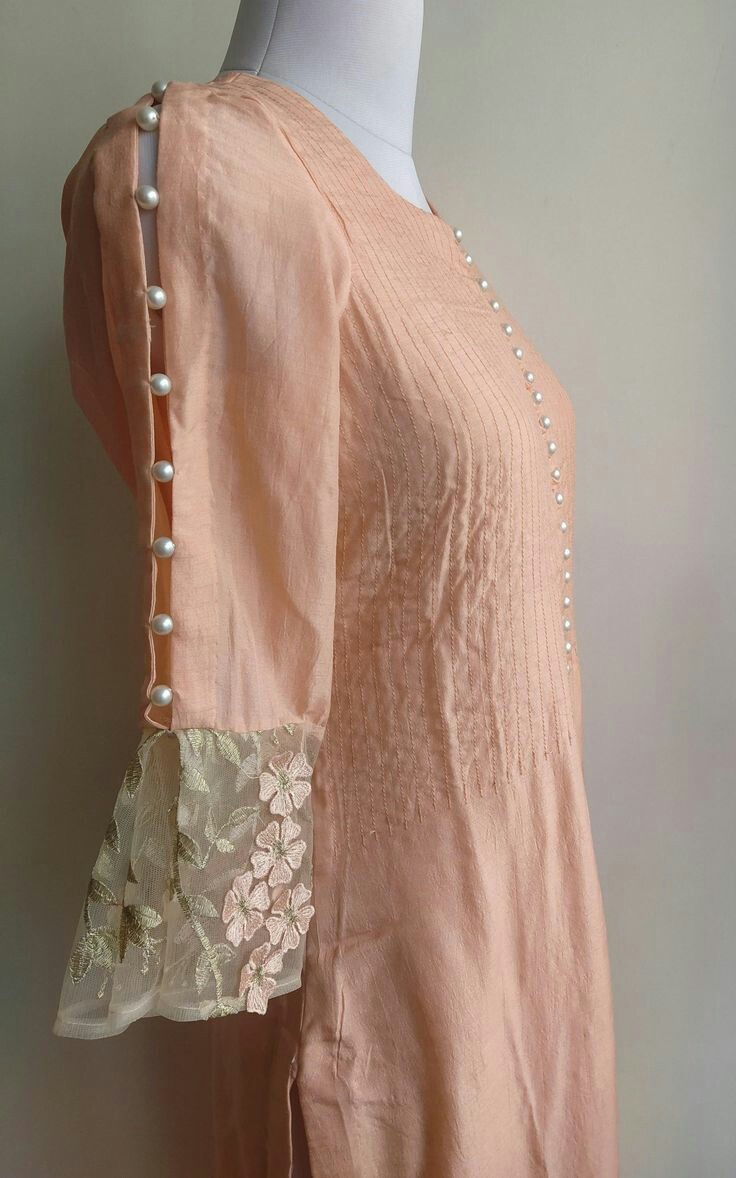 Latest sleeves design for lawn dresses