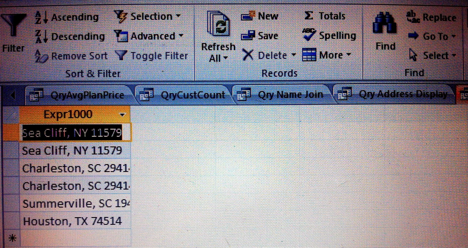 Pcrepairnorthshore sql calculated fields and functions