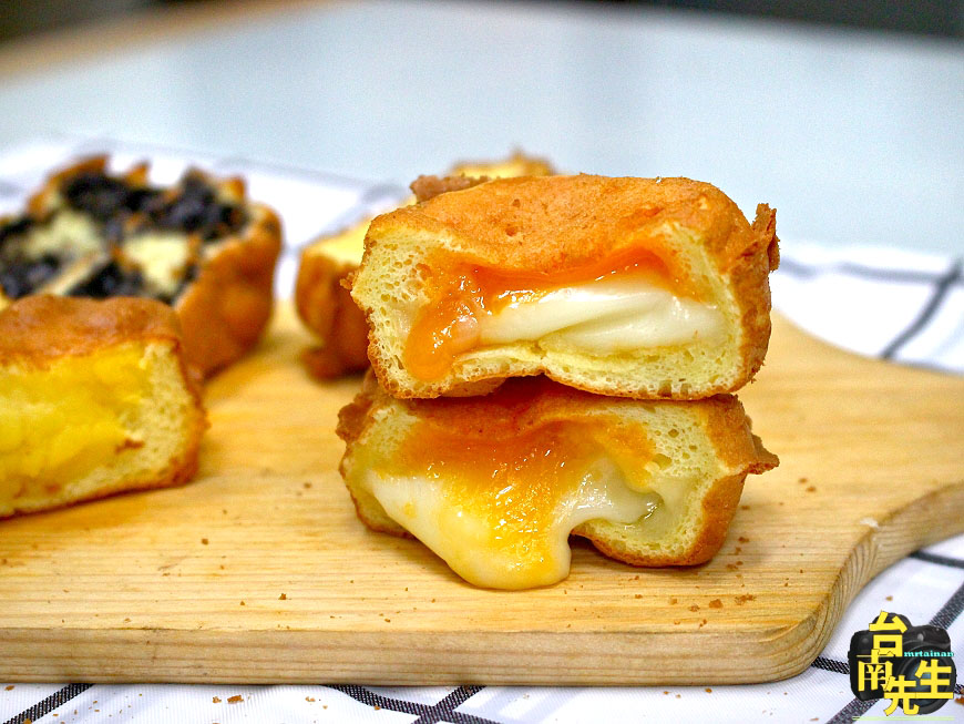 台南雞蛋糕/限量供應晚來吃不到/新鮮現打麵糊/獨家研發自製內餡/當日限定隱藏版口味/科學園區最愛下午茶點心