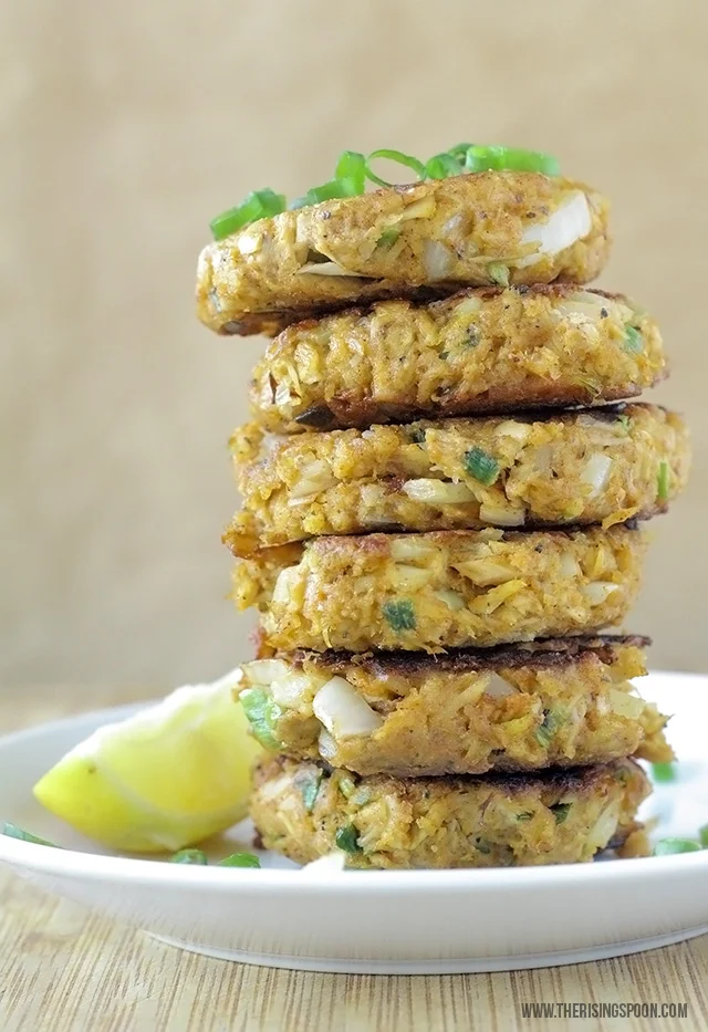 A quick, easy, and budget-friendly recipe for tuna patties that are crunchy on the outside, tender on the inside, and bursting with tons of flavor from simple ingredients like onion, mustard, spices, and fresh lemon.