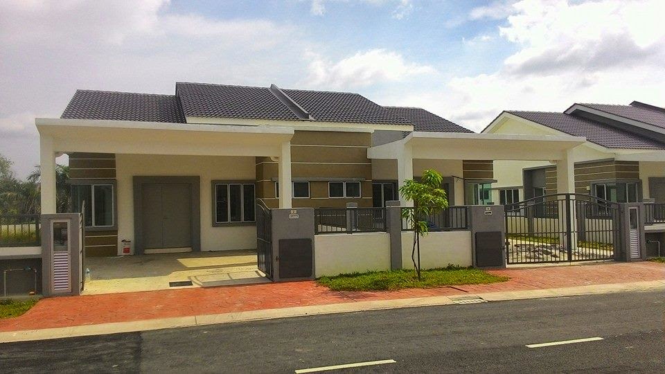 SEMI D KONSEP BANGLO TAMAN BENTARA