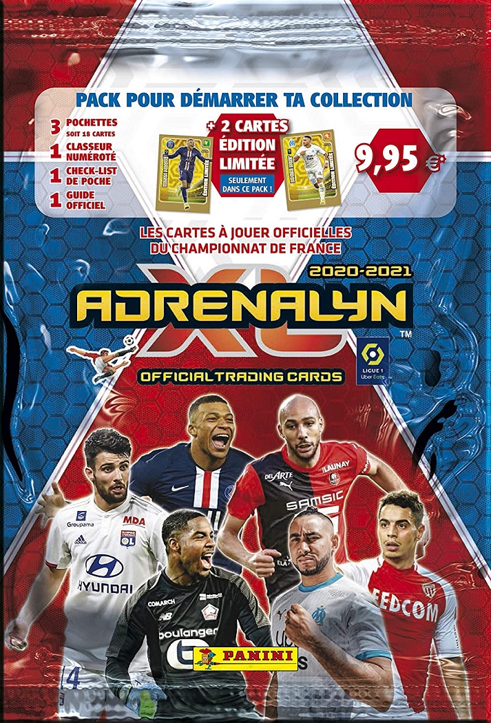 Carte panini foot Adrenalyn 2020 2021 325 Raphinha Stade Rennais