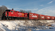 This afternoon MacTier was a pit stop for the CP Holiday Train on its 12th . (holiday train)