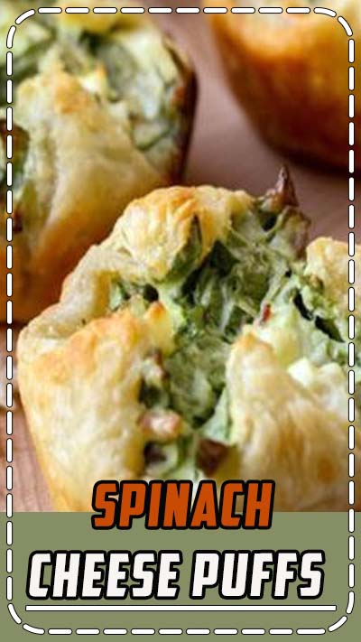 spinach cheese puffs More