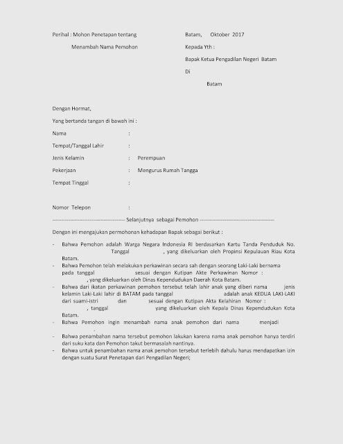 Cara Mengurus Perubahan Nama di Pengadilan Negeri  Sujanto Tedja VChannel
