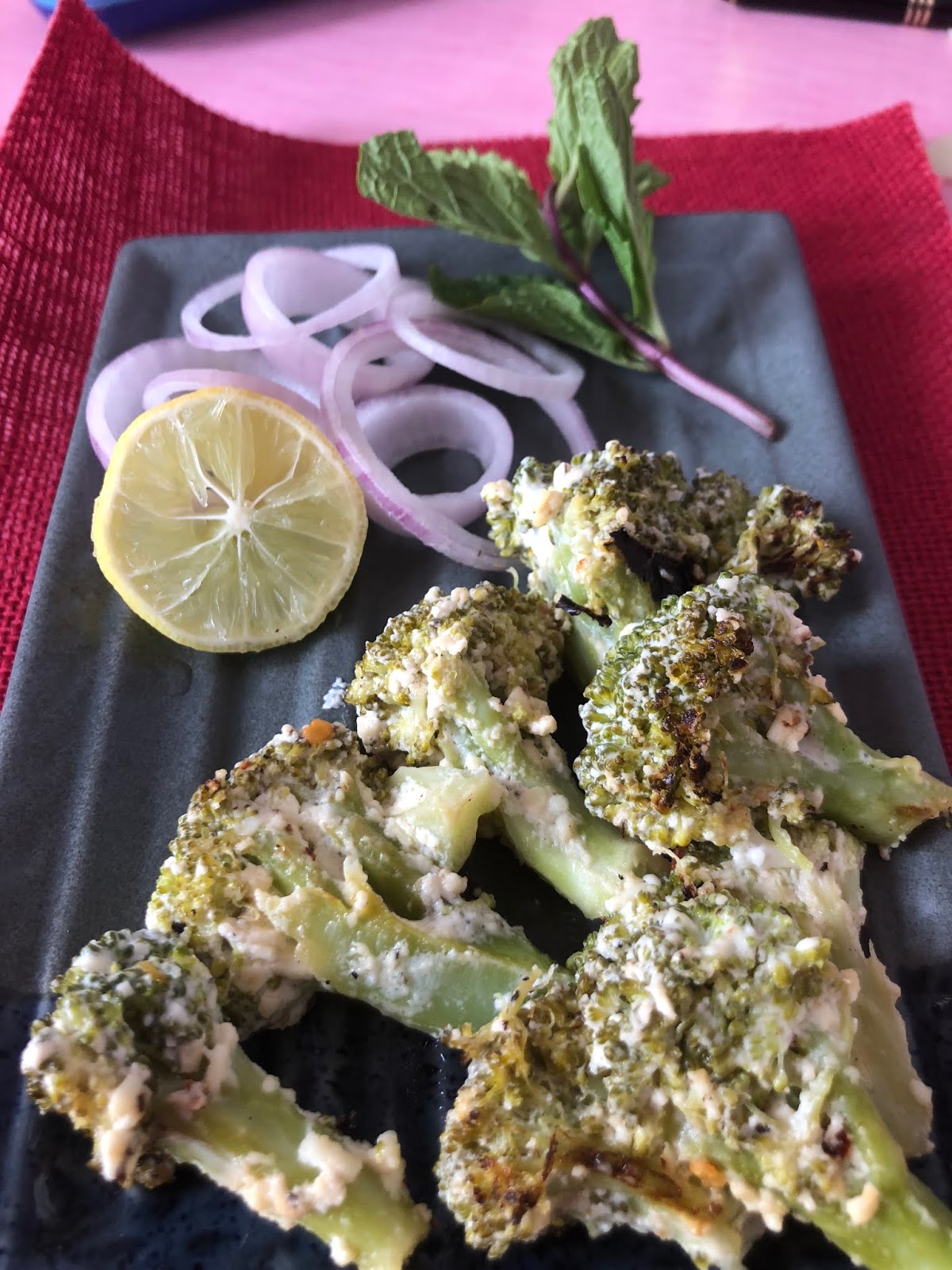 Sizzling Tastebuds Tandoori Malai Broccoli Easy Party Appetisers