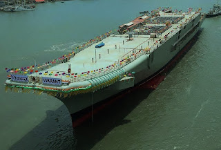 INS Vikrant launched