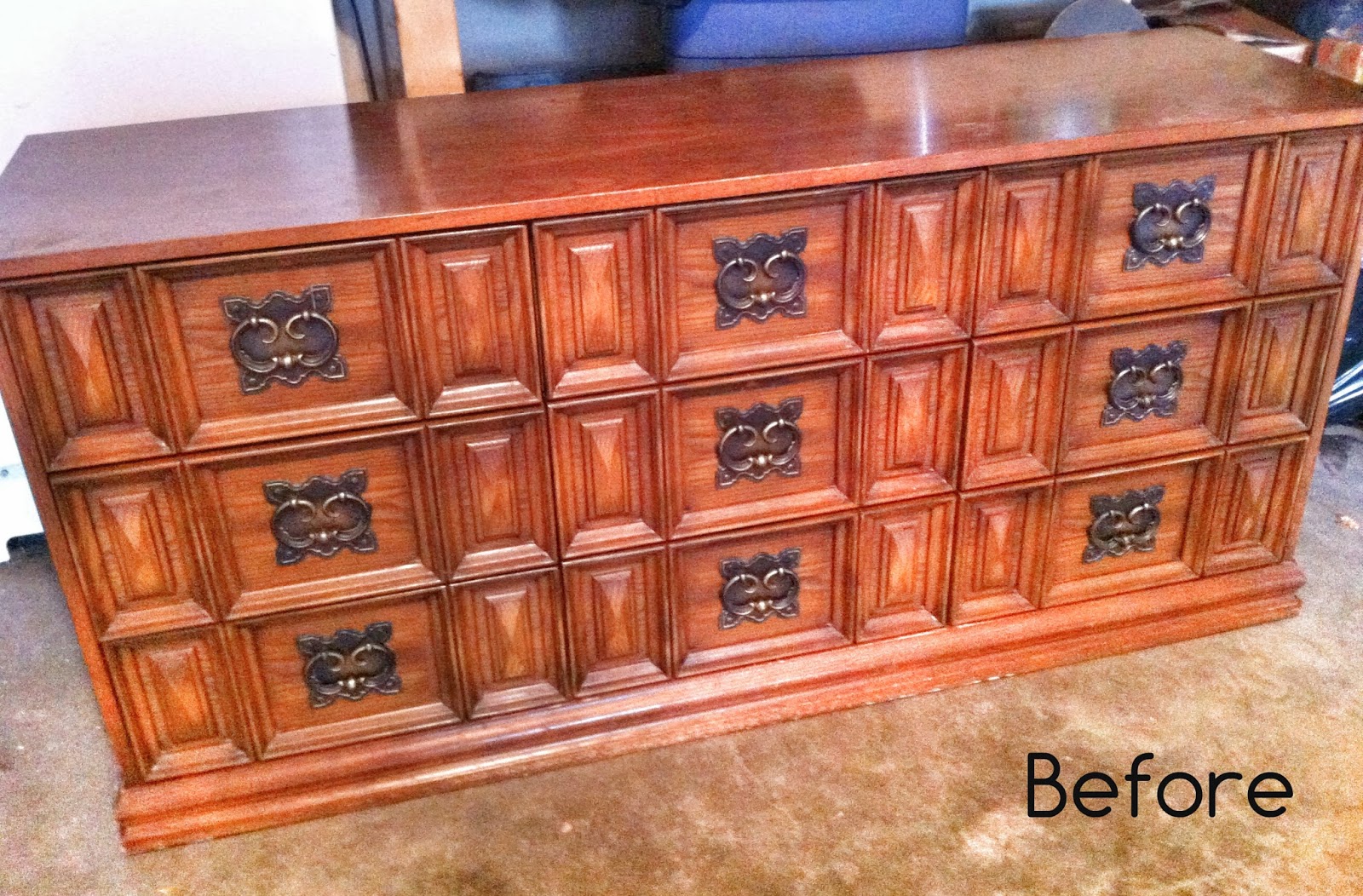 Silver Boxes The Story of a Vintage Dresser DIY Makeover