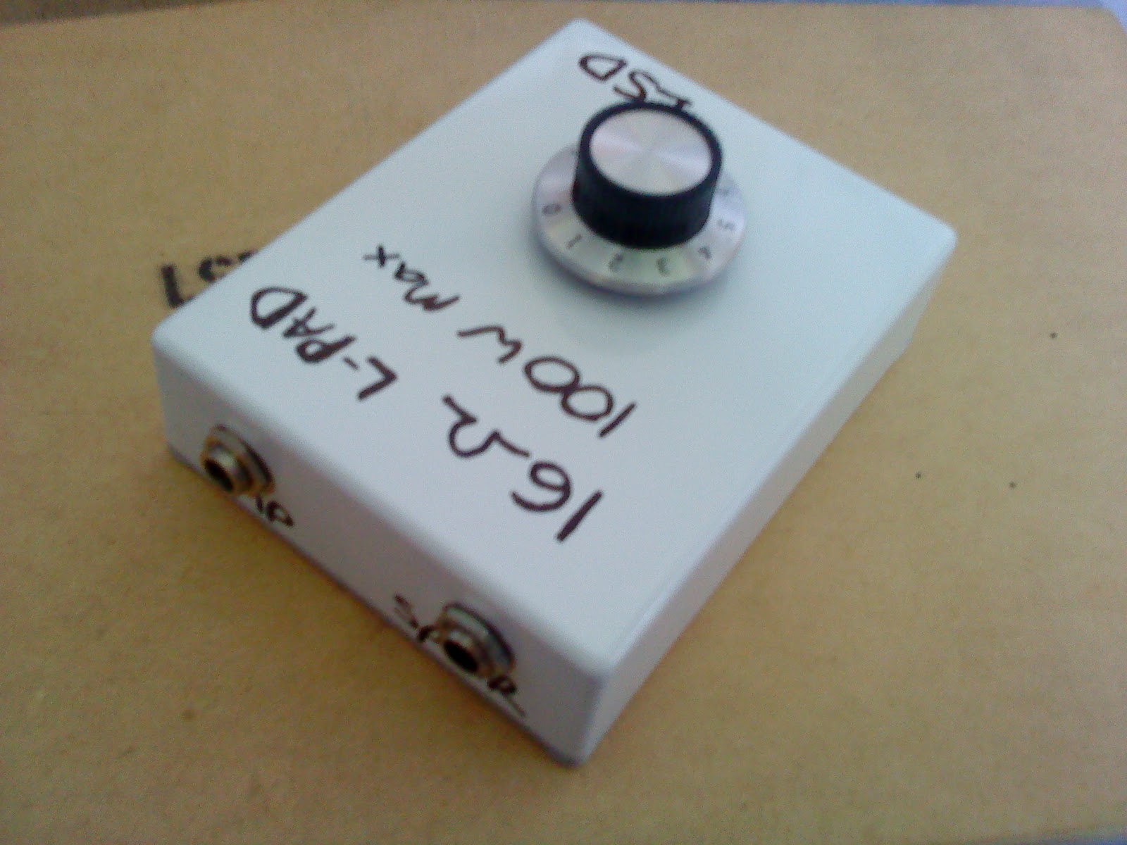 Levy Sound Design: Valve Amp Volume Control