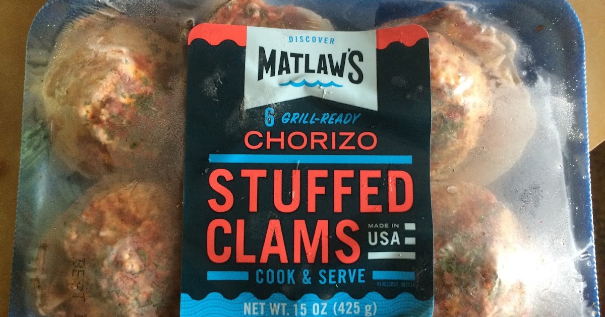 The Passionate Foodie Matlaw's Stuffed Clams A Great Summer Choice