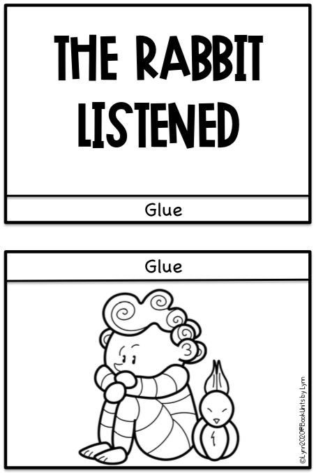 THE RABBIT LISTENED SEQUENCING BOOK CRAFT ~ Book Units by Lynn