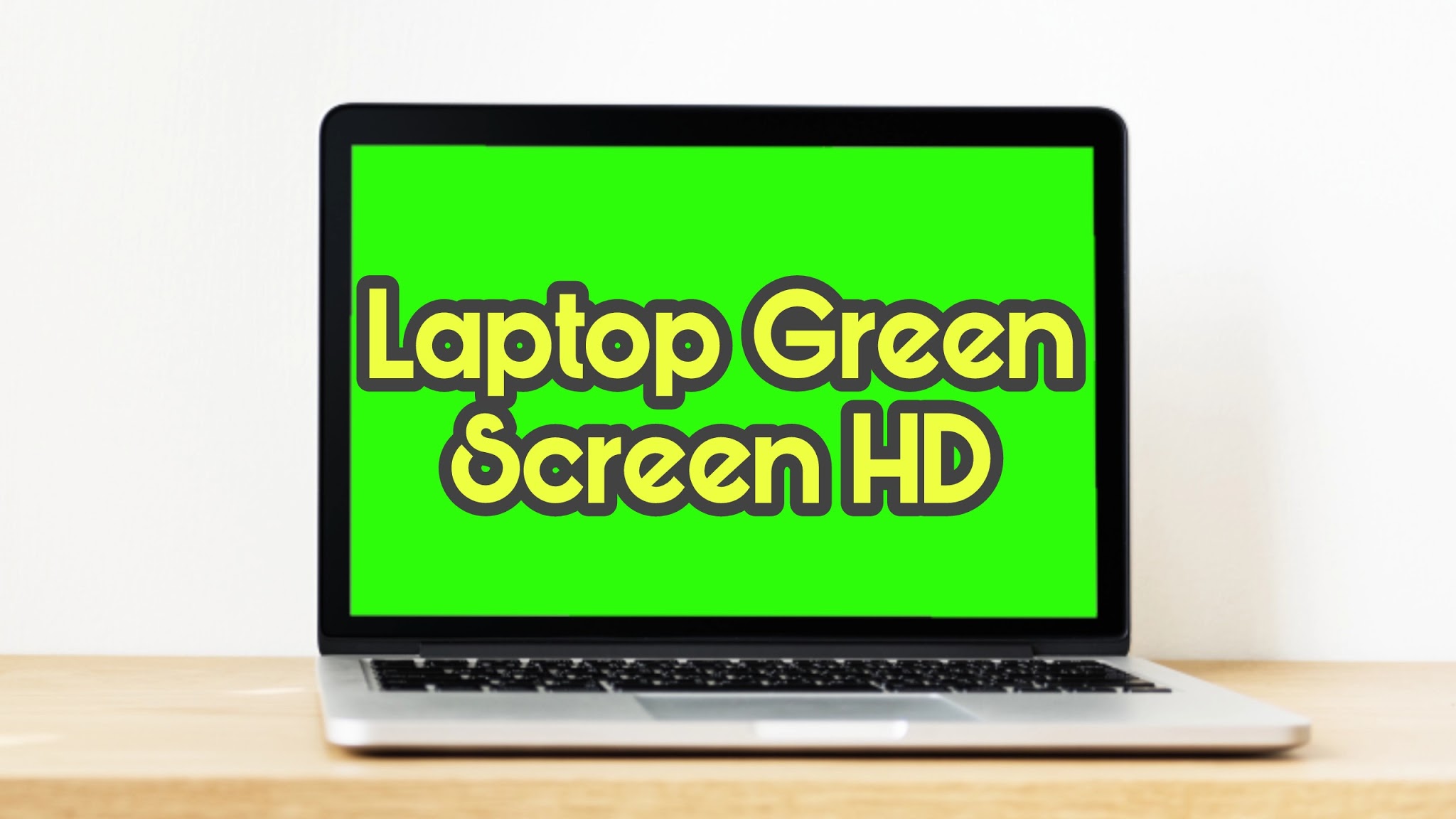 Laptop Green Screen HD