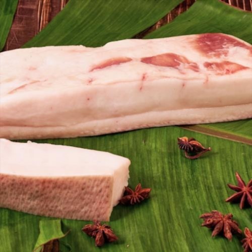 Mỡ Lợn Đen A Pao – Khay 400g