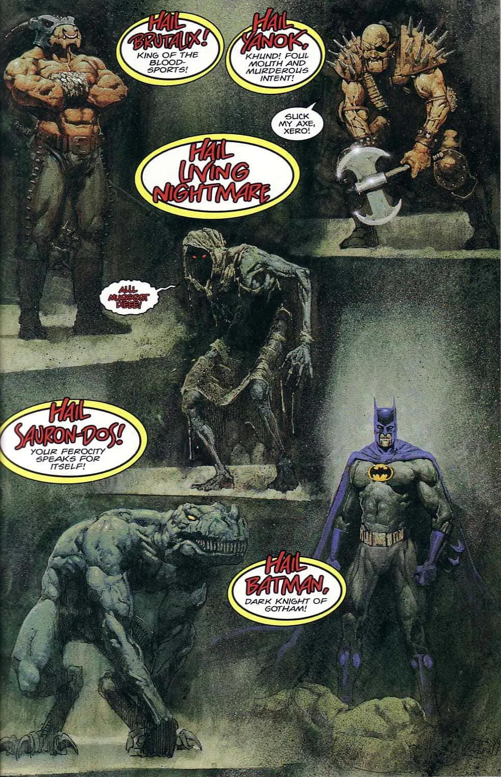 Batman / Juez Dredd, de John Wagner y Alan Gran