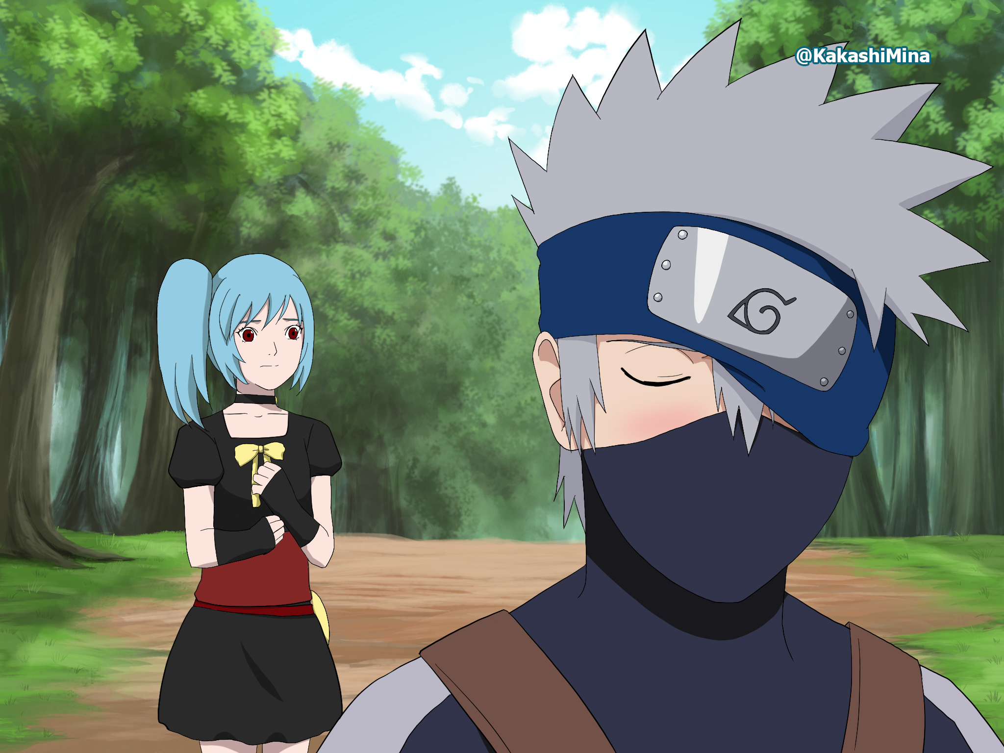 Naruto Fan Manga คาคาชิ มินะ (อนิเมะ) ตอนที่ 2 ตลอดไป