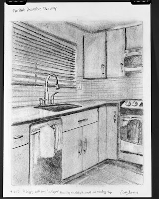 two-point perspective exercise from Drawing on the Right Side of the Brain two-point perspective exercise from Drawing on the Right Side of the Brain
