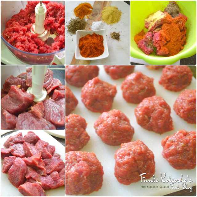 Nigerian Home Made Meatballs