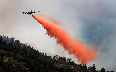 C-130 da Guarda Aérea Nacional que combatia incêndio nos EUA se acidenta