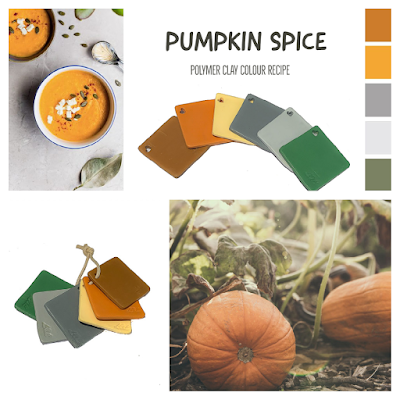 Pumpkin Spice Polymer Clay Colour Recipes at Lottie Of London